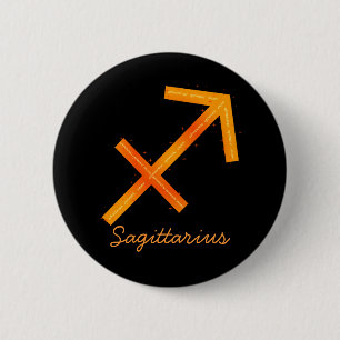 Macaron Rond 5 Cm Bouton Sagittarius