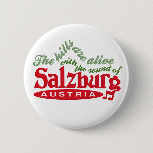 Macaron Rond 5 Cm Bouton Salzbourg