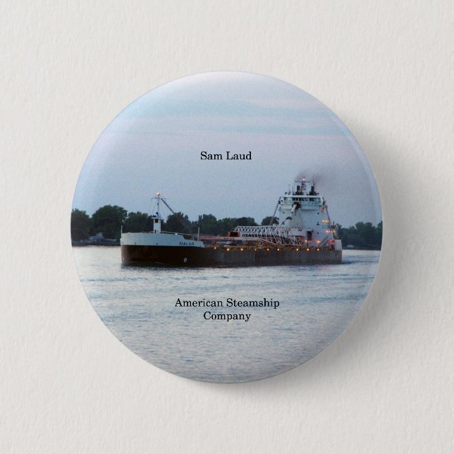 Macaron Rond 5 Cm Bouton Sam Laud (Devant)