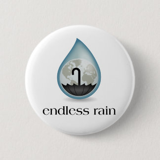 Macaron Rond 5 Cm Bouton sans fin de pluie