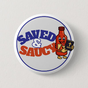 Macaron Rond 5 Cm Bouton Saucy & Saucy