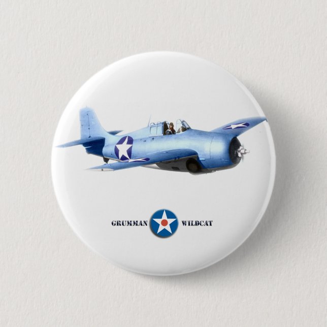 Macaron Rond 5 Cm Bouton sauvage (Devant)