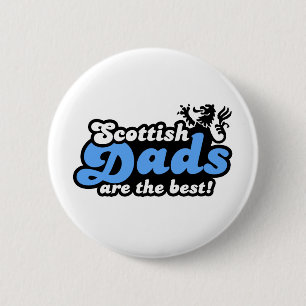 Macaron Rond 5 Cm Bouton Scottish Dads