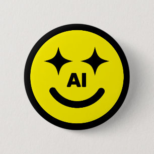 Macaron Rond 5 Cm Bouton Smile AI™