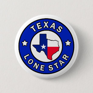 Macaron Rond 5 Cm Bouton solitaire d'étoile du Texas