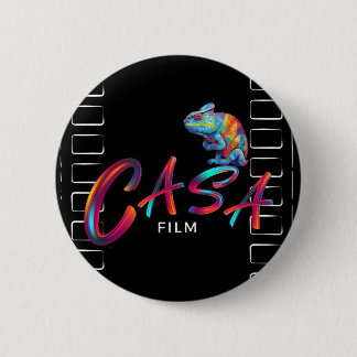 Macaron Rond 5 Cm Bouton sombre du film CASA