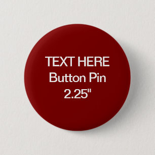 Macaron Rond 5 Cm Bouton standard Zazzle Blank Custom 2 1/4"
