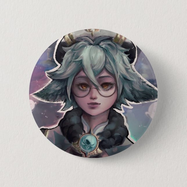 Macaron Rond 5 Cm Bouton Sucre (Devant)