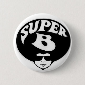 Macaron Rond 5 Cm Bouton superbe d'Afro de B