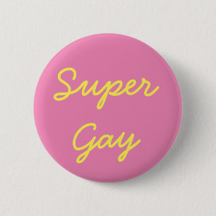 Macaron Rond 5 Cm Bouton superbe de gay pride
