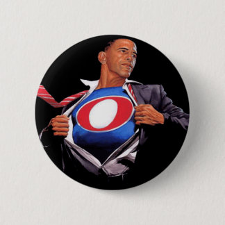 Macaron Rond 5 Cm Bouton superbe d'Obama
