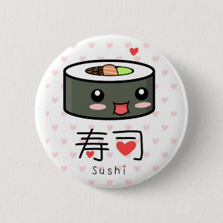 Macaron Rond 5 Cm Bouton Sushi Kawaii
