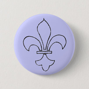 Macaron Rond 5 Cm Bouton Symboles chrétiens
