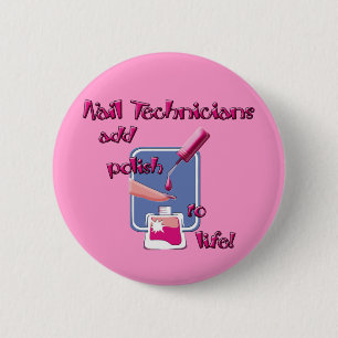 Macaron Rond 5 Cm Bouton Techniciens à ongles