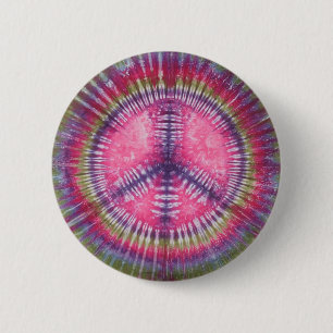 Macaron Rond 5 Cm Bouton Teint Pink Violet