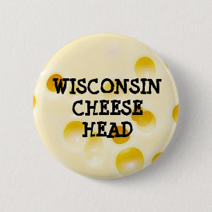 Macaron Rond 5 Cm Bouton Tête de fromage Wisconsin
