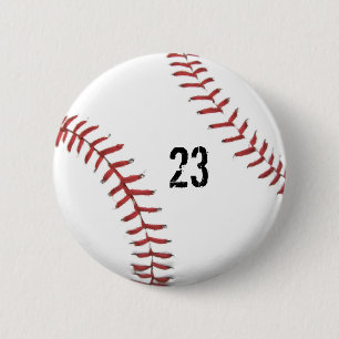 Macaron Rond 5 Cm bouton Thème de baseball