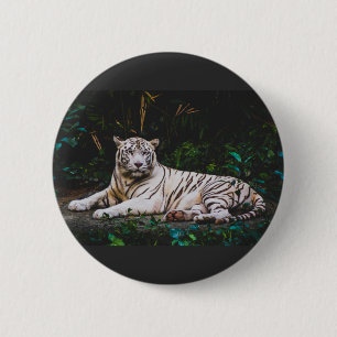 Macaron Rond 5 Cm Bouton Tiger