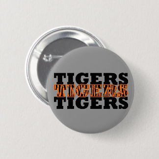 Macaron Rond 5 Cm Bouton Tiger