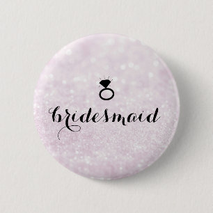 Macaron Rond 5 Cm Bouton - toilettes de Bling d'anneau de parties