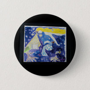 Macaron Rond 5 Cm bouton Tomorrow Never Knows