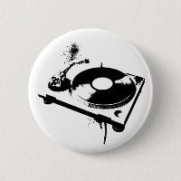 Bouton Tourne-disque DJ Deejay | Cadeaux de musiqu