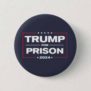 Macaron Rond 5 Cm Bouton TRUMP POUR PRISON 2024