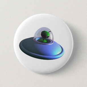 Macaron Rond 5 Cm Bouton UFO Lil Cute