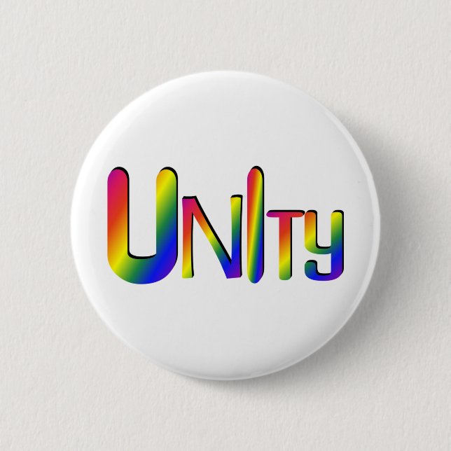 Macaron Rond 5 Cm Bouton UNIty (Devant)