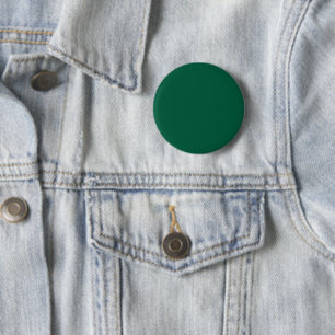 Macaron Rond 5 Cm Bouton vert foncé riche
