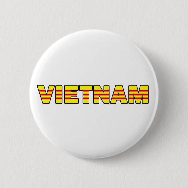 Macaron Rond 5 Cm Bouton Vietnam (Devant)