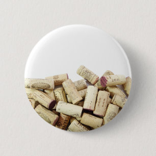 Macaron Rond 5 Cm Bouton Vin Corks