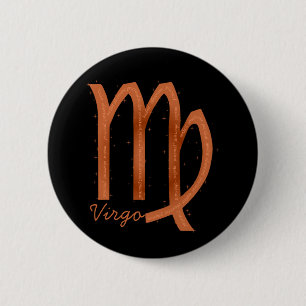 Macaron Rond 5 Cm Bouton Virgo