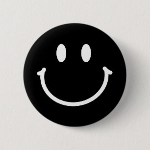 Macaron Rond 5 Cm Bouton Visage Heureux