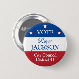 Macaron Rond 5 Cm Bouton Vote