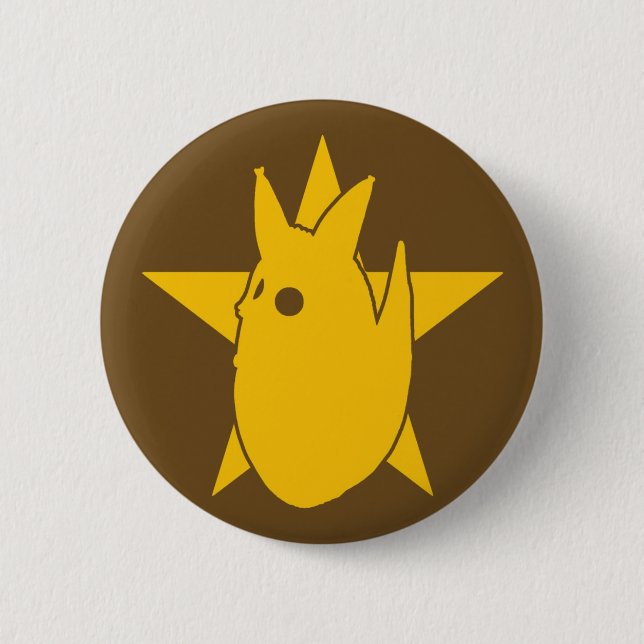 Macaron Rond 5 Cm bouton YB de Pin de photocoyote (Devant)