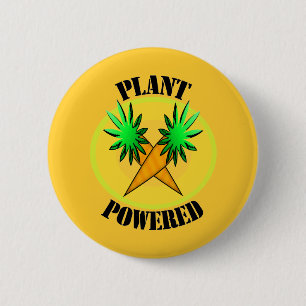 Macaron Rond 5 Cm Boutons actionnés par plante