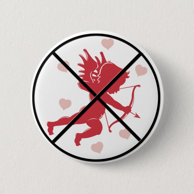 Macaron Rond 5 Cm Boutons anti-cupides (Devant)