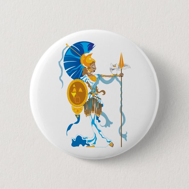 Macaron Rond 5 Cm Boutons Athena (Devant)