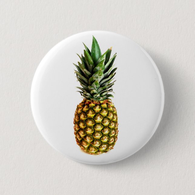 Macaron Rond 5 Cm Boutons d'ananas (Devant)