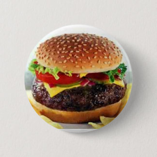 Macaron Rond 5 Cm boutons de cheeseburger