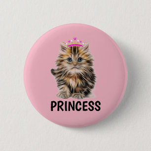 MACARON ROND 5 CM BOUTONS DE CUISINE PRINCESS CAT