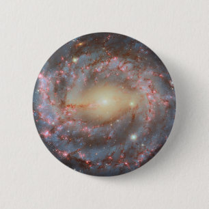 Macaron Rond 5 Cm Boutons de galaxie spirale