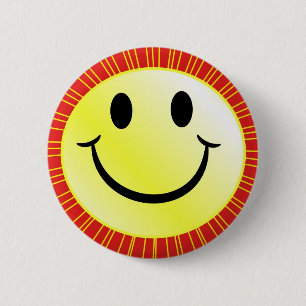 Macaron Rond 5 Cm Boutons de la face