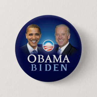 Macaron Rond 5 Cm Boutons de l'élection 2012 d'Obama Biden