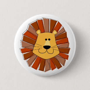 Macaron Rond 5 Cm Boutons de Lion