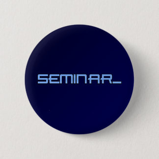 Macaron Rond 5 Cm Boutons de logo de séminaire