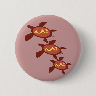 Macaron Rond 5 Cm Boutons de tortues de foudre