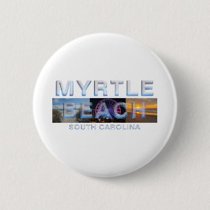 Macaron Rond 5 Cm Boutons Myrtle Beach