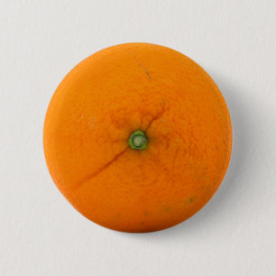 Macaron Rond 5 Cm Boutons oranges